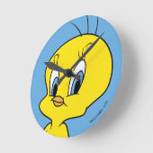 TWEETY™ | Clever Bird Runde Wanduhr (Winkel)