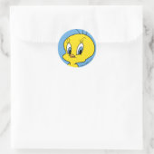 TWEETY™ | Clever Bird Runder Aufkleber (Tasche)