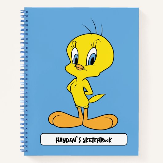 TWEETY™ | Clever Bird Zeichnend Notizblock (Vorderseite)