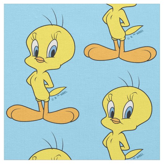 TWEETY™ | Cleverer Vogel Stoff (Nahaufnahme)