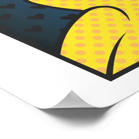 Tweety Comic Panels Poster (Ecke)