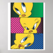 Tweety Comic Panels Poster (Vorne)