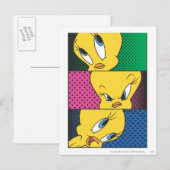 TWEETY™ Comic Panels Postkarte (Vorne/Hinten)