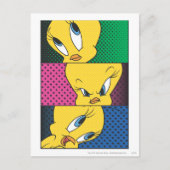 TWEETY™ Comic Panels Postkarte (Vorderseite)