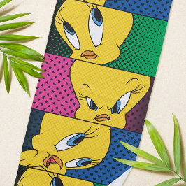 TWEETY™ Comic Panels Strandtuch