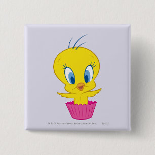 TWEETY™ Cupcake Button