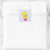 TWEETY™ Cupcake Quadratischer Aufkleber (Tasche)