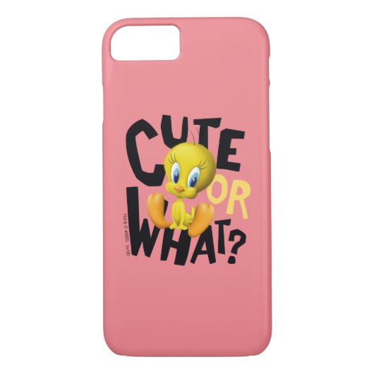 TWEETY™-Cute Or What? Case-Mate iPhone Hülle (Rückseite)