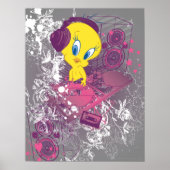 Tweety Djing Poster (Vorne)