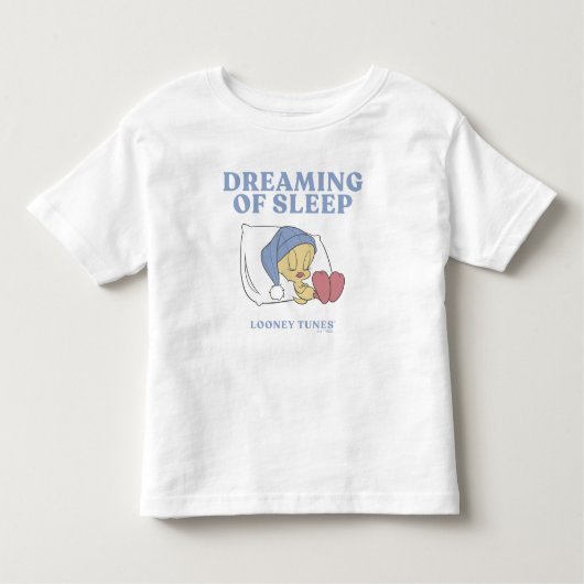 TWEETY™ Dreaming of Sleep Kleinkind T-shirt (Vorderseite)