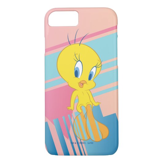 TWEETY™ Dreiecke PinkBG Case-Mate iPhone Hülle (Rückseite)