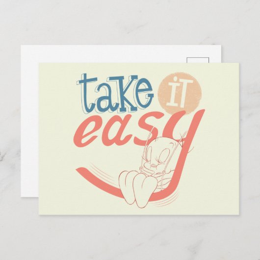 TWEETY™ | Einfach nehmen Postkarte (Vorne/Hinten)