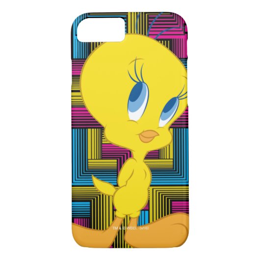 TWEETY™ Elektronische Farbe Case-Mate iPhone Hülle (Rückseite)
