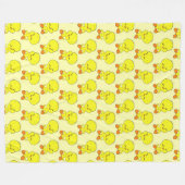 Tweety Fleecedecke (Vorderseite (Horizontal))