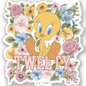 TWEETY™ Floral Embroidery Graphic Aufkleber (Vorderseite)