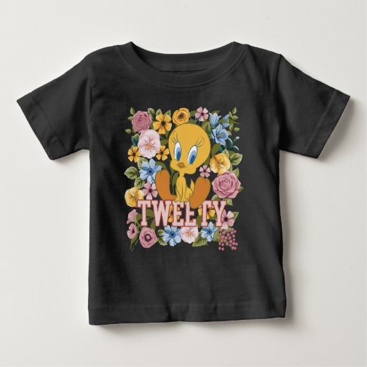 TWEETY™ Floral Embroidery Graphic Baby T-shirt (Vorderseite)