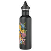 TWEETY™ Floral Embroidery Graphic Edelstahlflasche (Rechts)