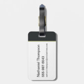 TWEETY™ Floral Embroidery Graphic Gepäckanhänger (Rückseite vertikal)