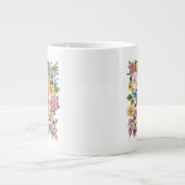 TWEETY™ Floral Embroidery Graphic Jumbo-Tasse (Vorderseite)