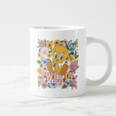 TWEETY™ Floral Embroidery Graphic Jumbo-Tasse (Rechts)