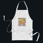 TWEETY™ Floral Embroidery Graphic Schürze<br><div class="desc">Check out TWEETY™ in this beautiful floral graphic with stitched name effect. Wear this on a cozy tee,  tote bag,  or decorative throw pillow! Shop this design on even more custom Zazzle gifts!</div>