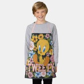 TWEETY™ Floral Embroidery Graphic Schürze (Getragen)