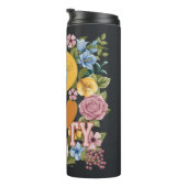 TWEETY™ Floral Embroidery Graphic Thermosbecher (Nach rechts gedreht)