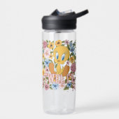 TWEETY™ Floral Embroidery Graphic Trinkflasche (Links)
