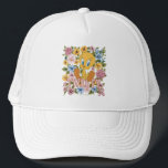 TWEETY™ Floral Embroidery Graphic Truckerkappe<br><div class="desc">Check out TWEETY™ in this beautiful floral graphic with stitched name effect. Wear this on a cozy tee,  tote bag,  or decorative throw pillow! Shop this design on even more custom Zazzle gifts!</div>