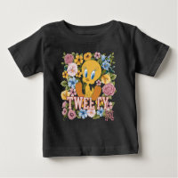 TWEETY™ Florale Stickerei Grafik