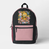 TWEETY™ Florale Stickerei Grafik