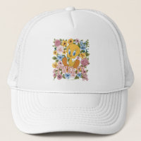 TWEETY™ Florale Stickerei Grafik