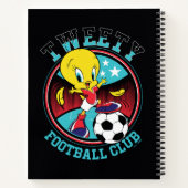 TWEETY™ Football Club Badge Notizblock (Rückseite)
