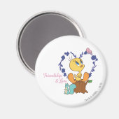 TWEETY™ "Freundschaft und Liebe" Magnet (Vorderseite/Rückseite)