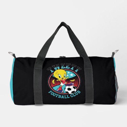 TWEETY™ Fußballclub-Abzeichen Duffle Bag (Vorderseite)