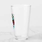 TWEETY™ Fußballclub-Abzeichen Glas (Links)