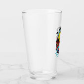TWEETY™ Fußballclub-Abzeichen Glas (Rechts)