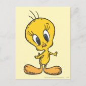 TWEETY™ Geöffnete Waffen Postkarte (Vorderseite)
