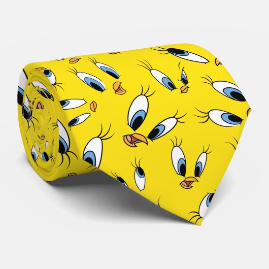 TWEETY™-Gesichtspattern Krawatte (Gerollt)