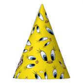 TWEETY™-Gesichtspattern Partyhütchen (Links)