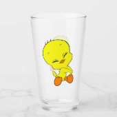 Tweety Glas (Vorderseite)
