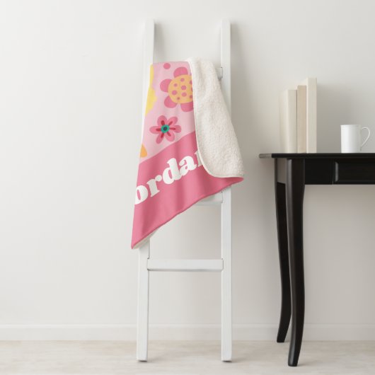 Tweety Green Line Blume Sherpadecke (Beispiel)