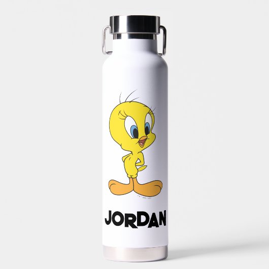 Tweety Haha | Name hinzufügen Trinkflasche (Vorne)