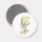 Tweety - Hand Done Magnet (Vorderseite/Rückseite)