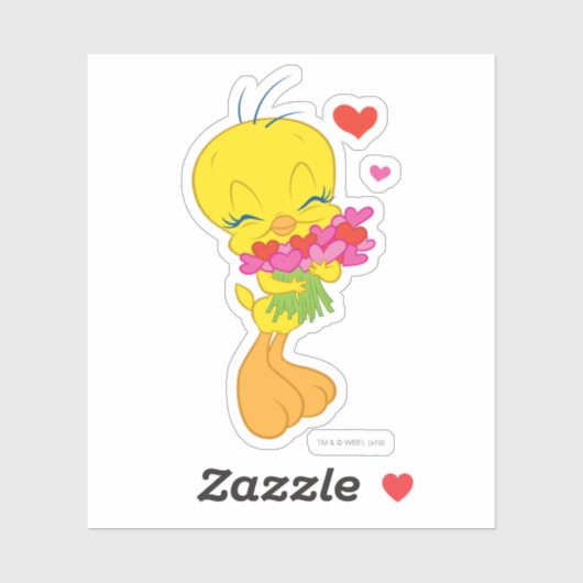 TWEETY™ Hearts Aufkleber (Blatt)