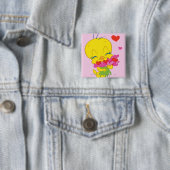 TWEETY™ Herzen Button (Beispiel)