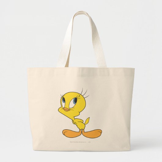 Tweety Hmm Jumbo Stoffbeutel (Vorne)