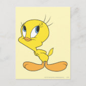 TWEETY™ Hmm Postkarte (Vorderseite)