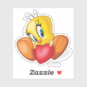 TWEETY™ Holding Heart Aufkleber (Blatt)