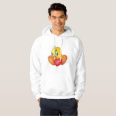 TWEETY™ Holding Heart Hoodie (Vorne ganz)